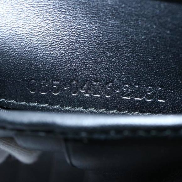 GUCCI GG Canvas Sherry Line Jackie Wallet Black White Auth 60081A - Picture 11 of 16